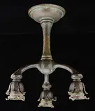 Tiffany Studios, Arts and Crafts Hanging Fixture