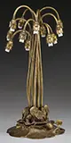12 Light Lily Lamp Base by Tiffany Studios, offered Jun 2015