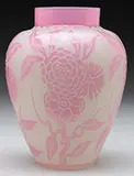 Acid Cutback Vase by Alexander Joseph von Steuben, offered Jun 2015