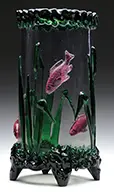 Applied Glass Vase by Stevens & Williams, offered Jun 2015