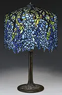 Wisteria Leaded Table Lamp by Handel, sold Jun 2015