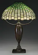 Leaded Shell Table Lamp by Tiffany Studios, offered Jun 2015