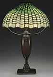 Leaded Shell Table Lamp by Tiffany Studios, offered Jun 2015