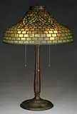Tyler Scroll Table Lamp by Tiffany Studios, offered Jun 2015