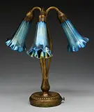 3-Light Lily Lamp by Tiffany Studios, offered Jun 2015