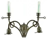 Double Sconce by Tiffany Studios, offered Jun 2015