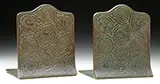 Zodiac Bookends by Tiffany Studios, offered Jun 2015