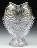 Double Fish Vase by Galle, offered Jun 2015