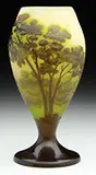 Cameo Scenic Vase by Galle, offered Jun 2015