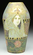 Allegory Jeweled Vase by Amphora, sold Jun 2015
