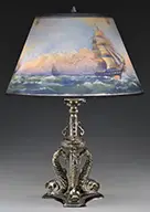 Nautical Table Lamp by Pairpoint, offered Jun 2015