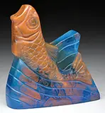 Decorchemont, Pate De Verre Fish