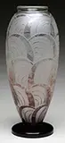 Cameo Arc Vase by Le Verre Français, sold Jun 2015