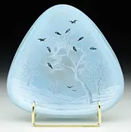 Blackbird Dish by Daum, offered Jun 2015