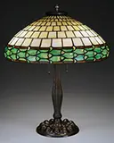 Fish Scale Border Lamp by Duffner & Kimberly, sold Jun 2015