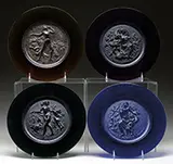 Four Seasons Plates by Daum, offered Jun 2015