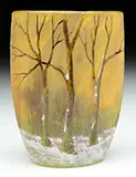 Winter Scene Miniature Tumbler by Daum, offered Jun 2015