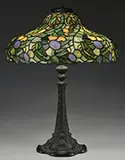 Thistle Lamp by Duffner & Kimberly, sold Jun 2015