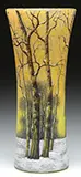 Winter Scene Vase by Daum, offered Jun 2015