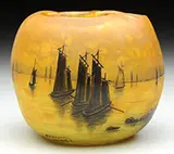 Nautical Vase by Daum, offered Jun 2015
