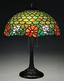 Duffner & Kimberly, Floral Border Table Lamp