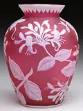 Thomas Webb & Sons, Fine Cameo Vase, Similar example pictured in the book English Cameo Glass by Ray & Lee Grover, pg