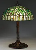 Bamboo Table Lamp by Tiffany Studios, offered Nov 2014