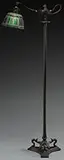 Linenfold Floor Lamp by Tiffany Studios, offered Nov 2014