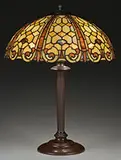 Duffner & Kimberly, Leaded Table Lamp
