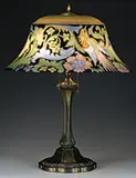 Pairpoint, Reverse Painted Table Lamp