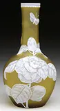 Thomas Webb & Sons, Gem Cameo Floral Vase