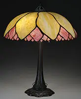 Bent Panel Table Lamp by Handel, offered Nov 2014