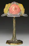 Pairpoint, Puffy Boudoir Lamp