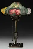 Pairpoint, Puffy Tulip Boudoir Lamp