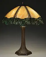 Pine Needle Table Lamp by Handel, sold Nov 2014