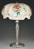 Reverse Painted Table Lamp by Pairpoint, sold Nov 2014