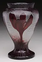 Crocus Vase by Daum, offered Nov 2014