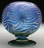 Durand, Decorated Art Glass Vase