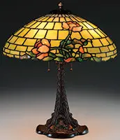 Leaded Table Lamp by Duffner & Kimberly, sold Jun 2013