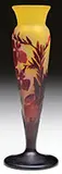 Galle, Window Pane Floral Vase