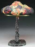 Puffy Grape Table Lamp by Pairpoint, sold Jun 2013