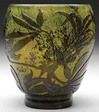Galle, Internally Decorated French Cameo Vase