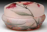 Daum, French Cameo Powdered Jar