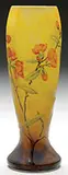 Daum, French Cameo and Enameled Vase