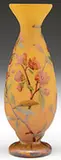 Daum, Cameo & Enameled Vase