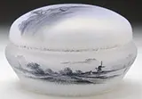 Daum, Covered Powder Jar