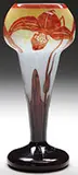 Orchidees Vase by Le Verre Français, offered Jun 2013