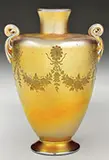 Tiffany Studios, Intaglio Cut Vase