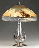 Pairpoint, Reverse Painted Table Lamp