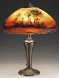 Handel, Reverse Painted Table Lamp